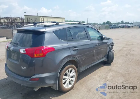 2015 Toyota Rav4 Limited z USA, uszkodzony, nr VIN 2T3DFREVXFW234529